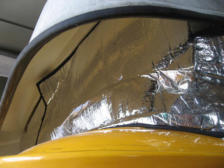VW T2 Bus | Isolatie buitenzijde opklapdak Westfalia, 7-laags, 8/78-7/79 T2b