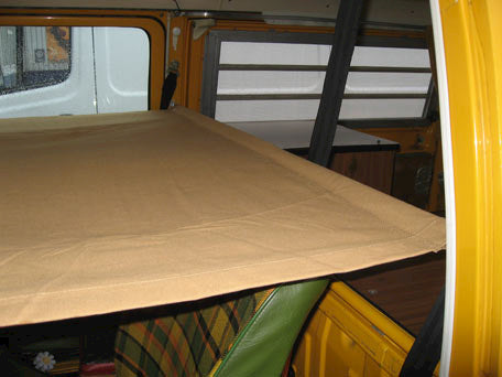 VW T2 Bus | Kinderbed cabine met verstelbare stangen en montageset, Westfalia, 08/1967-07/1979