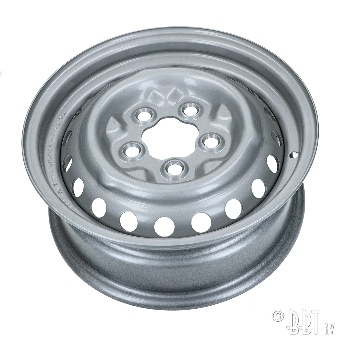 Velg standaard, grijs OEM, 5-gaats (5x112), 5.5 x 14", ET 39 detail — T1, T2