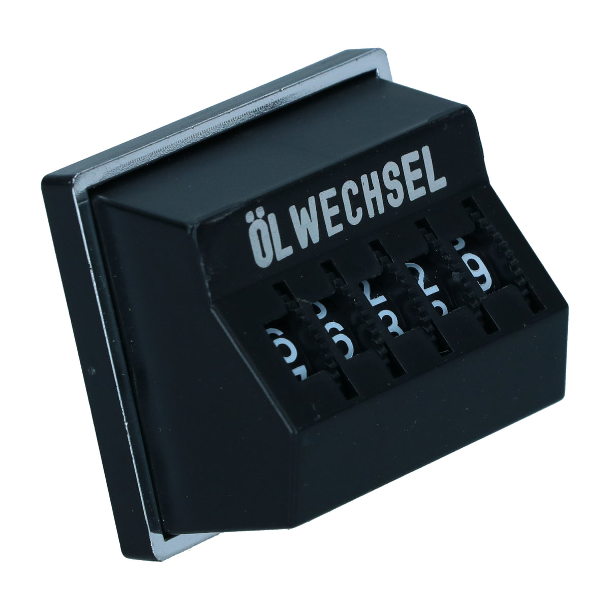 Compteur journalier 'Ölwechsel' - Noir