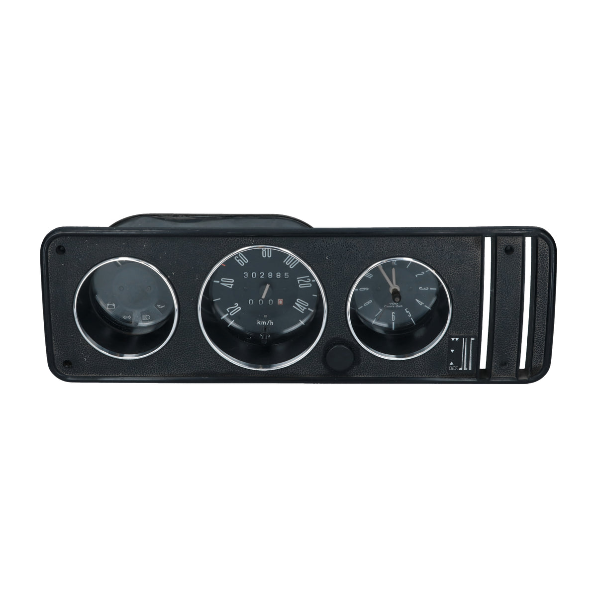 VW T2 Combi | Jeu de cerclages de tableau de bord 3-pièce (Alunimium)