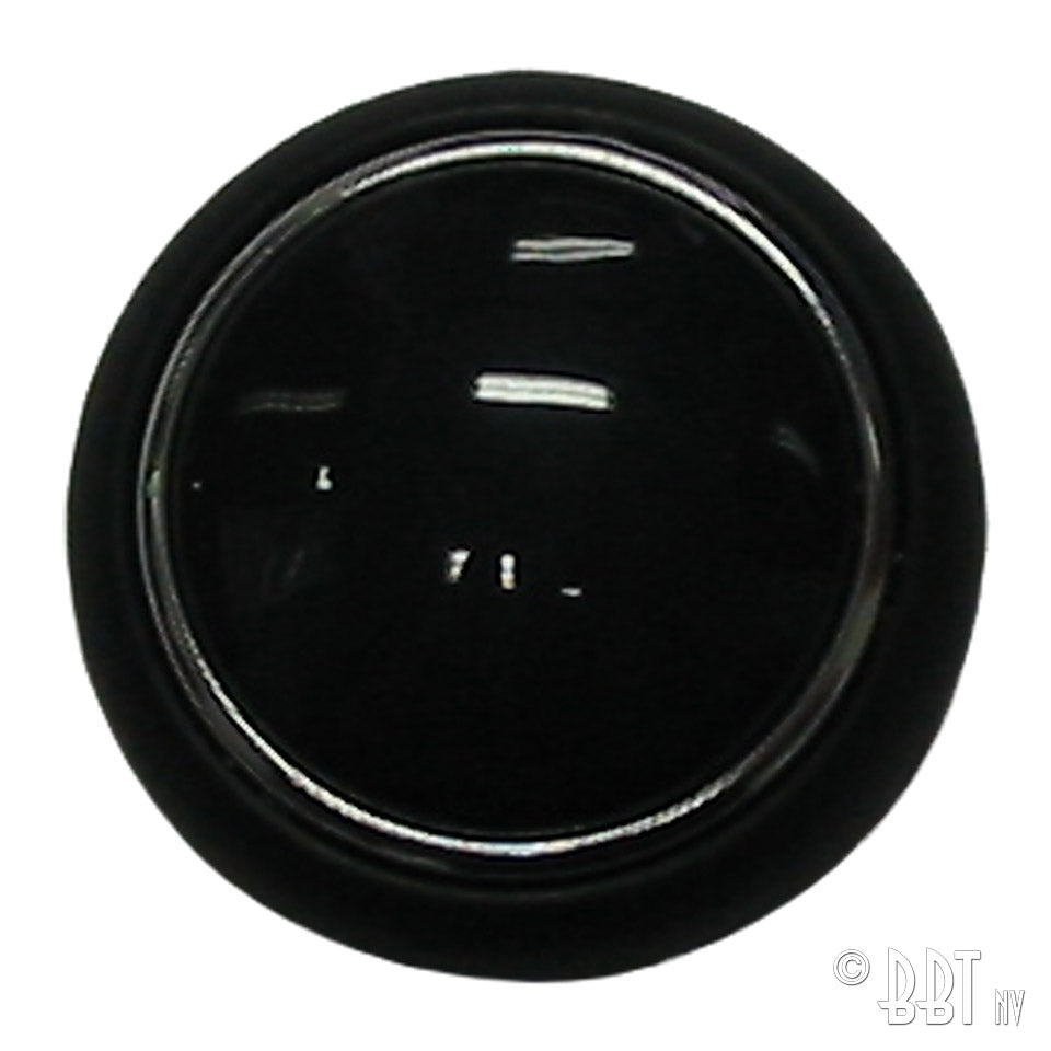 Claxonknop, zwart voor T1, Kever — VintageDub