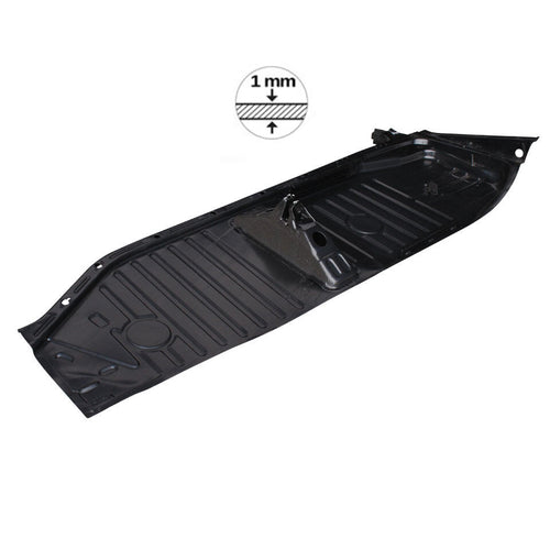 Bodemplaat met stoelsteun, rechts, 1.00mm detail — Kever