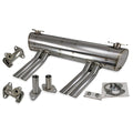 Uitlaat 'Abarth' 25/30pk, (met voorverwarming) voor T1, Kever, KG — VintageDub