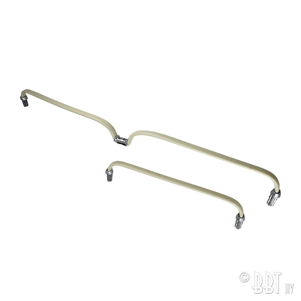 Handvat middenbank, 3-zit (set) Ivoor voor T1 — VintageDub