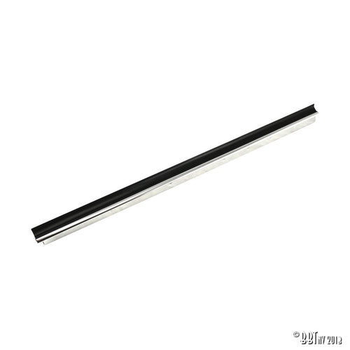 Ruitlikker zijruit buitenk. chroom + rubber, per stuk, links voor Kever — VintageDub