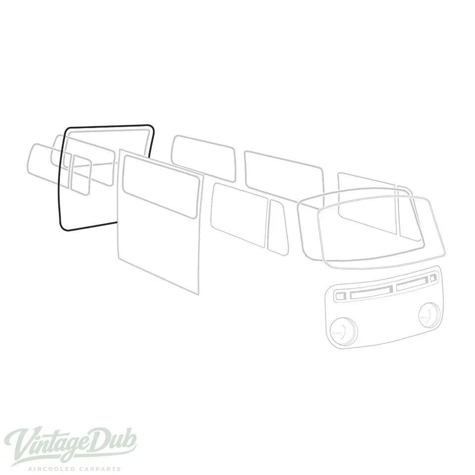 Rubber laadklep achteraan voor T1, T2 — VintageDub