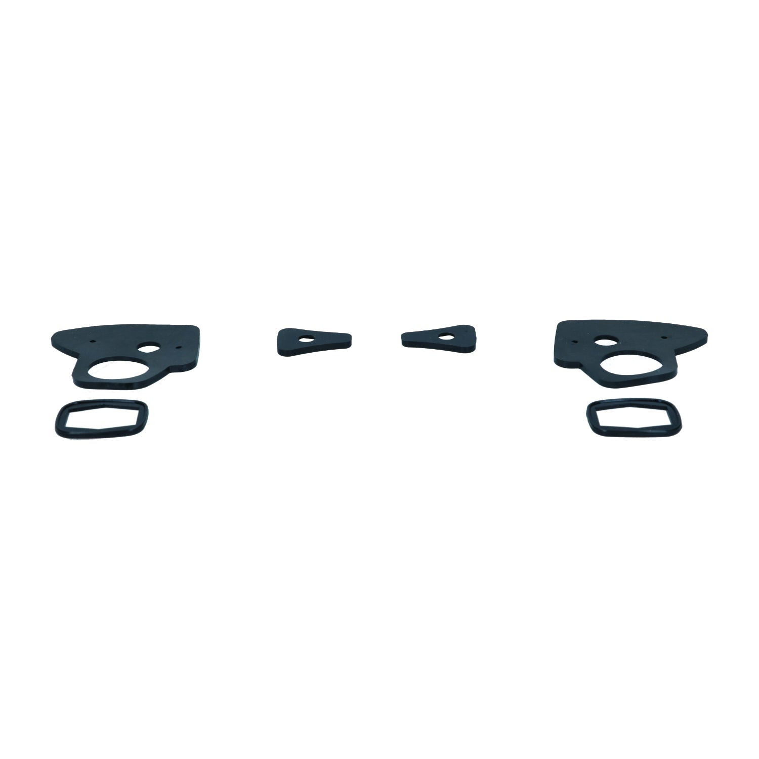 Dichting deurklink + slot, links & rechts detail — KG