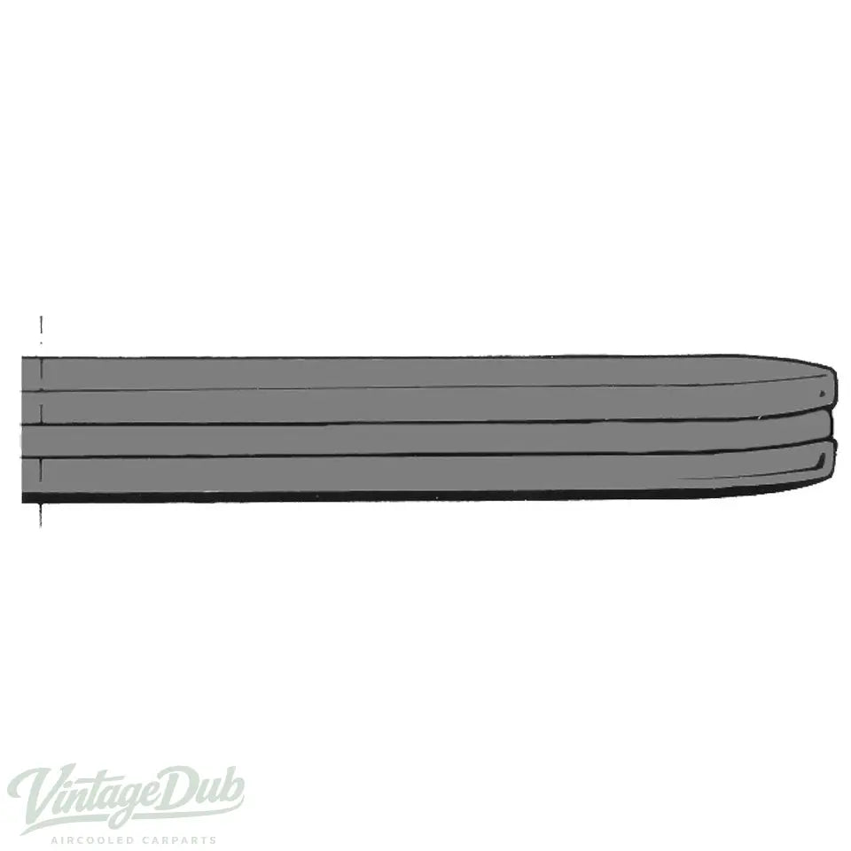 Bumper achter, grondverf detail — T2