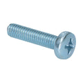 Kruiskopbout volle draad verzinkt M6 x 25 voor T1, T2, Kever, KG — VintageDub