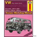 VW 1700/1800/2000 Transporter Manual, Engels, J.H. Haynes voor T2 — VintageDub