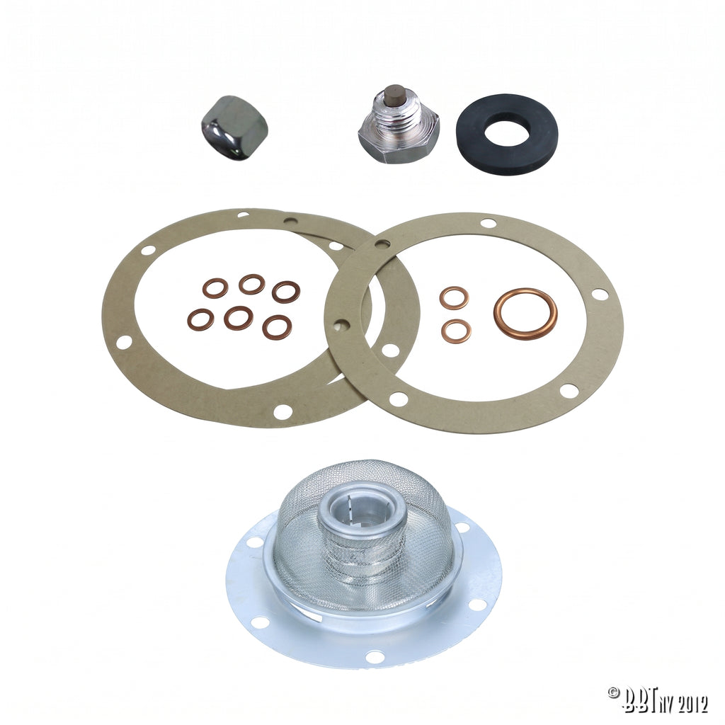 Set vidange d'huile Type 1 | VW T1 Bus, T2 Bus, Coccinelle, KG, T3 Bus, Type 3, Type 181 08/60- | 311 115 175A + 113 198 031 + 113 115 193