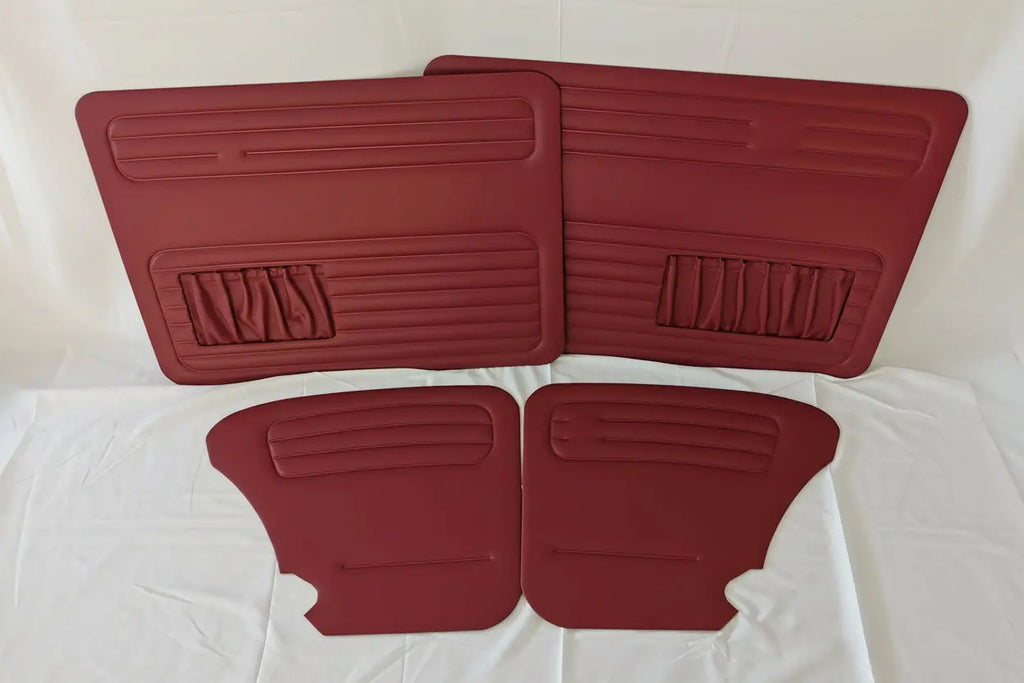 Deurpanelenset burgundy - Kever 08/66- (4st) — VintageDub