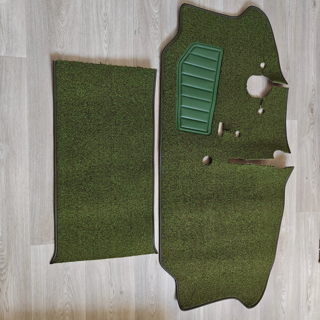 VW T2 Westfalia vloermat doorloop groen — VintageDub