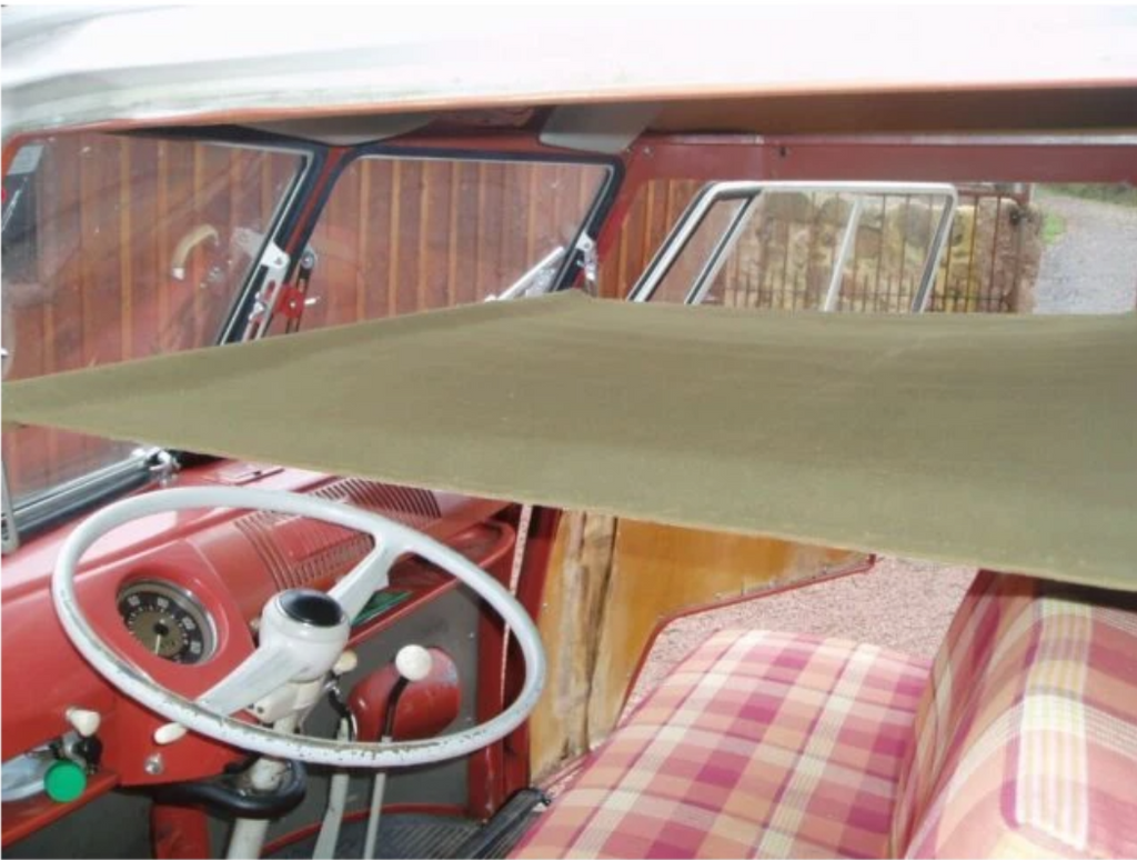 VW T1 Bus | Kinderbedje cabine met verstelbare stangen en montageset, Westfalia, 1950-07/1967