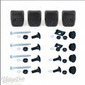 Set de coins de pare-chocs, 4 pièces avec kits de montage | VW T3 Bus 08/79-07/92 | 251 807 123A + 251 807 124A + 251 898 065