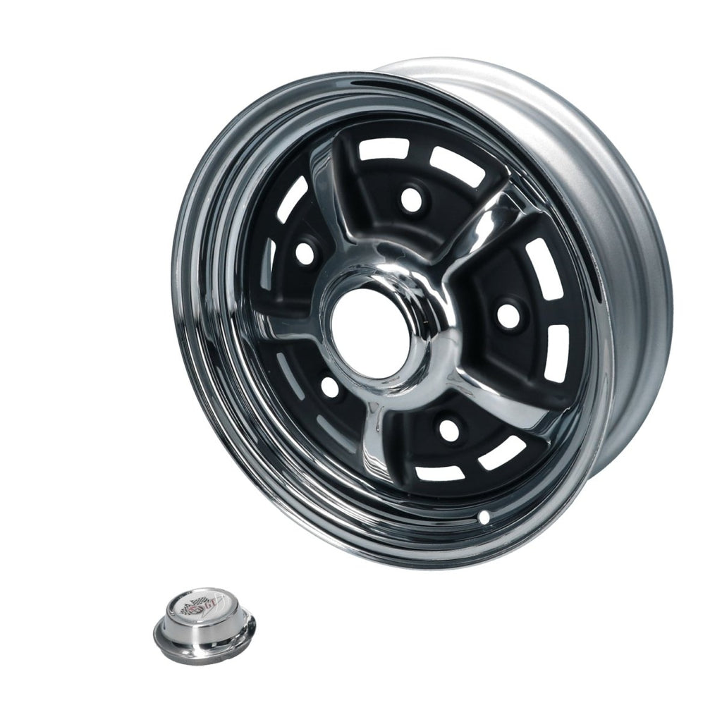 BBT Sprintstar 5,5x15 ET 34, chroom/zwart, 5x205 velg