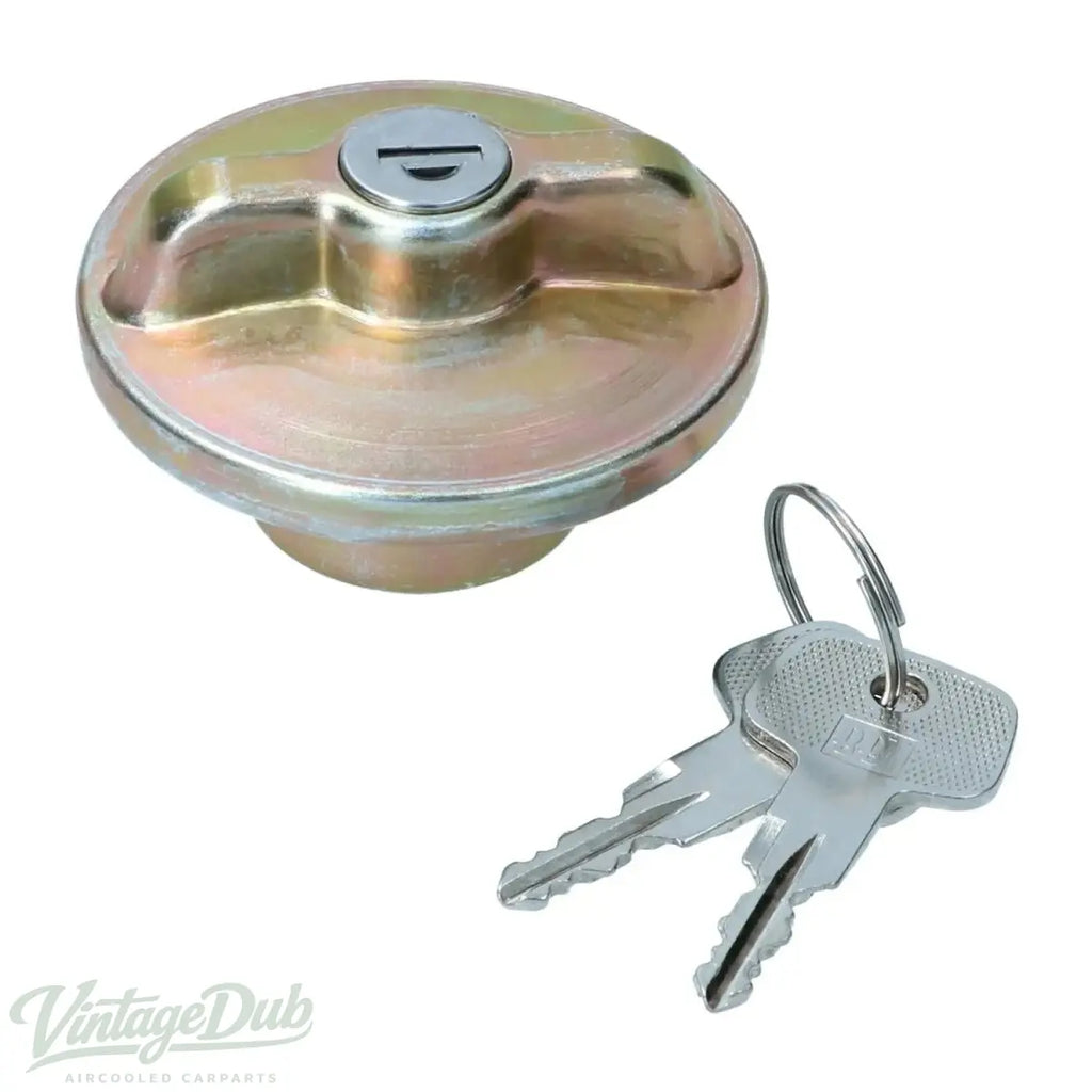 Benzinedop met slot 'klik' - Kever 08/67-12/71, KG 08/67-08/71, Bus 08/71-07/73, Type3 08/67-12/71 — VintageDub