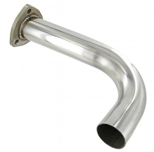 CSP Exhaust tailpipe, stainless steel | T25/T3 Bus with Type-4 engine 2000cc CU/CV, Waterboxer engine 1900cc DF/EY up to 07/85 and DG up to 1986, Diesel CS | 071251185A