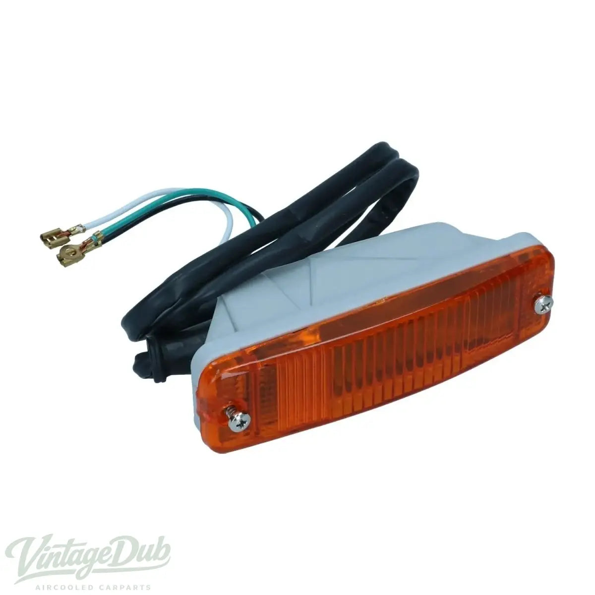 Knipperlicht compleet in voorbumper - Kever 08/74- oranje — VintageDub
