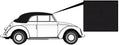 Cabriolet kap canvas zwart
