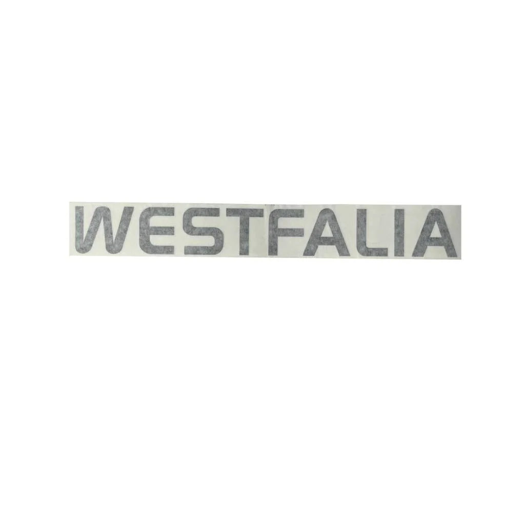 Autocollant 'WESTFALIA', argent, 45x6cm