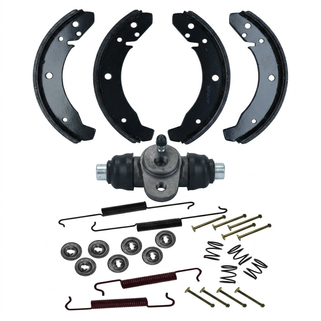 Set de révision freins essieu arrière tambour | VW Coccinelle, KG 08/67- | 113 611 053B + 131 609 237C + 113 698 537C