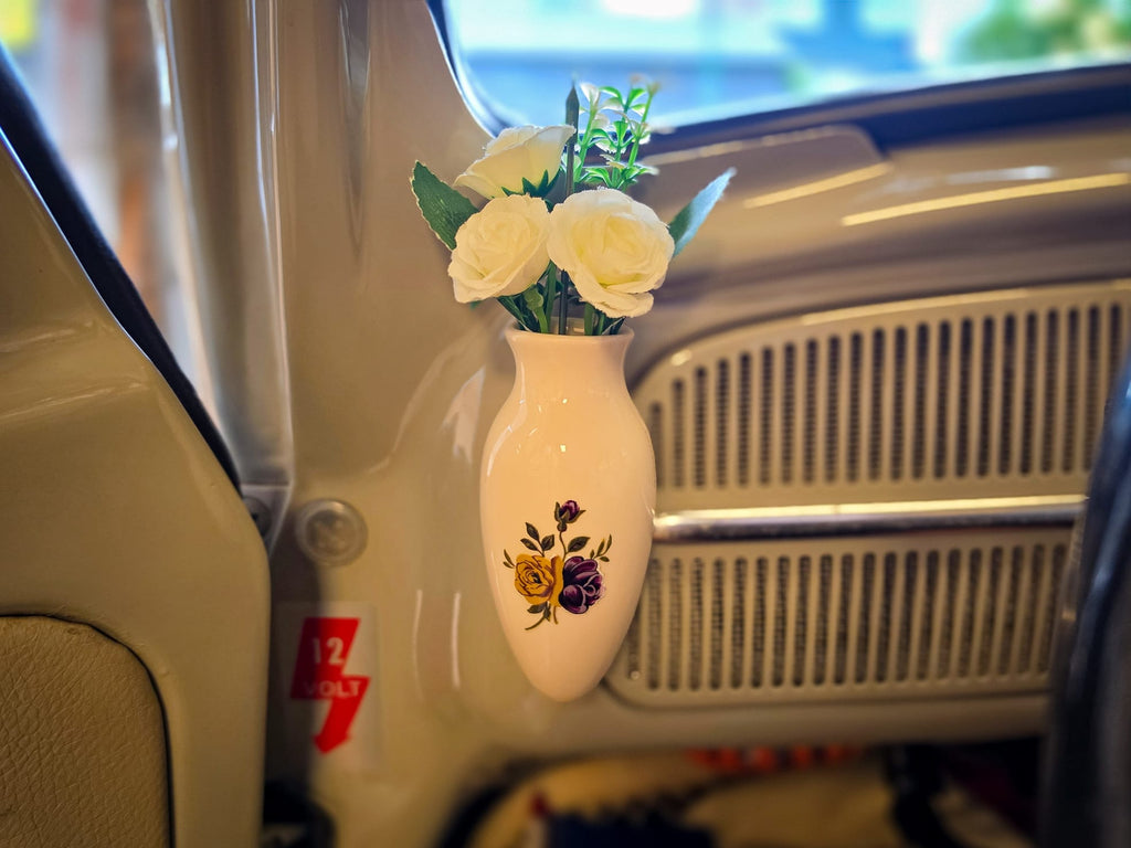 Bloemenvaasje Keramiek wit vaas