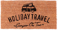 Deurmat 50x25 cm kokosvezel Holiday Travel