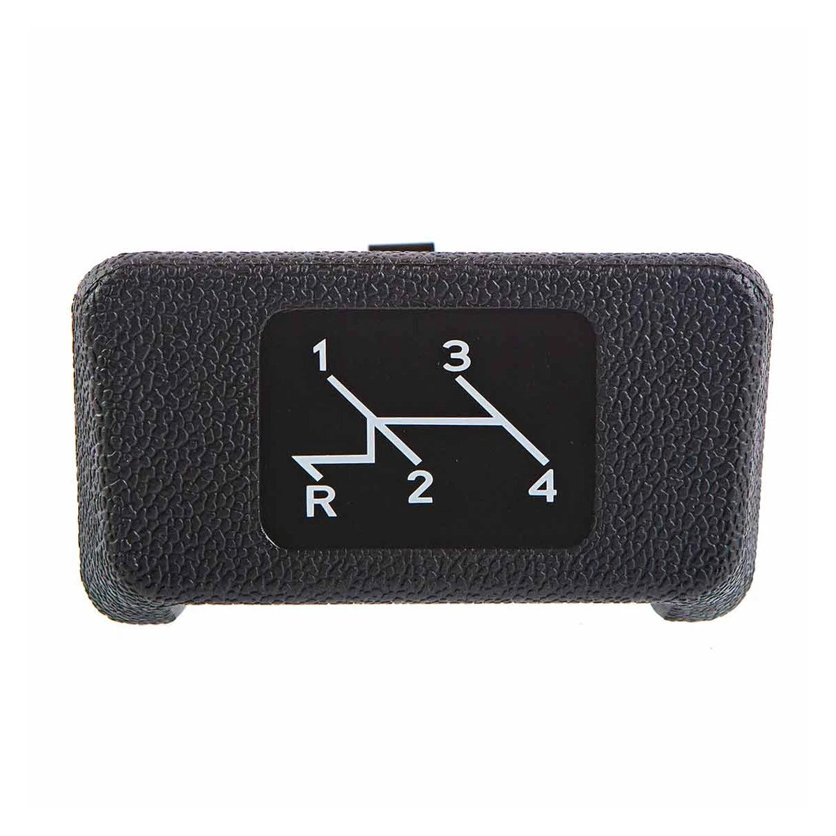 VW T2 Bus | Ashtray, Black with White Shift Pattern, 8/67-7/79