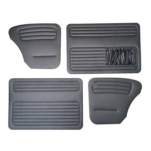 VW Kever | Deurpanelenset, zwart | 56-64 — VintageDub