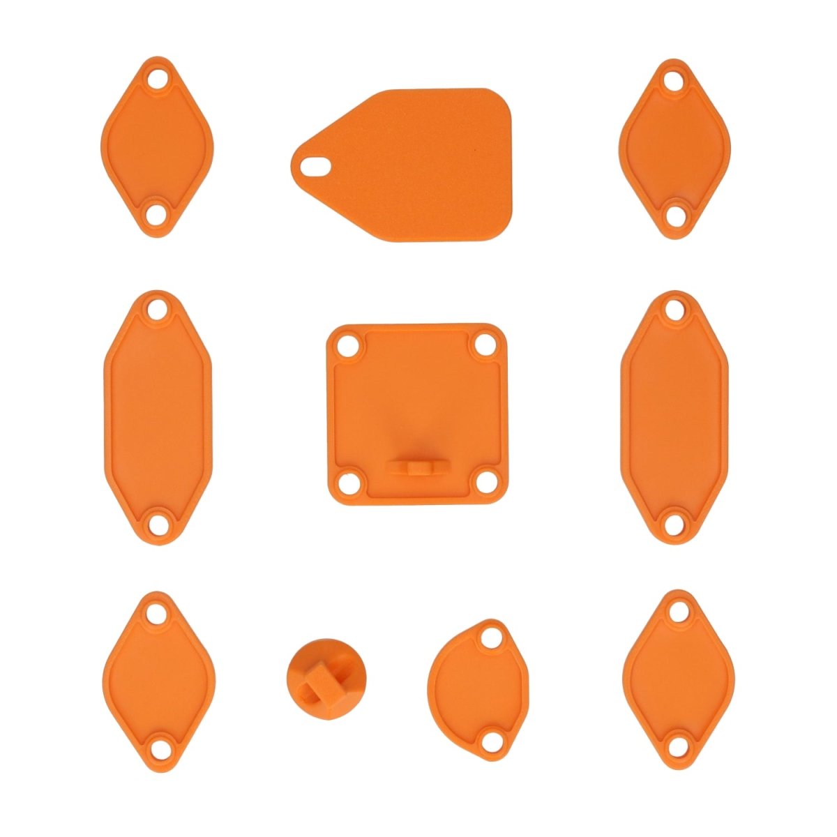 VW T1, T2, Kever, KG | Motor afsluitdoppen set (10-delig) - dubbelpoorts